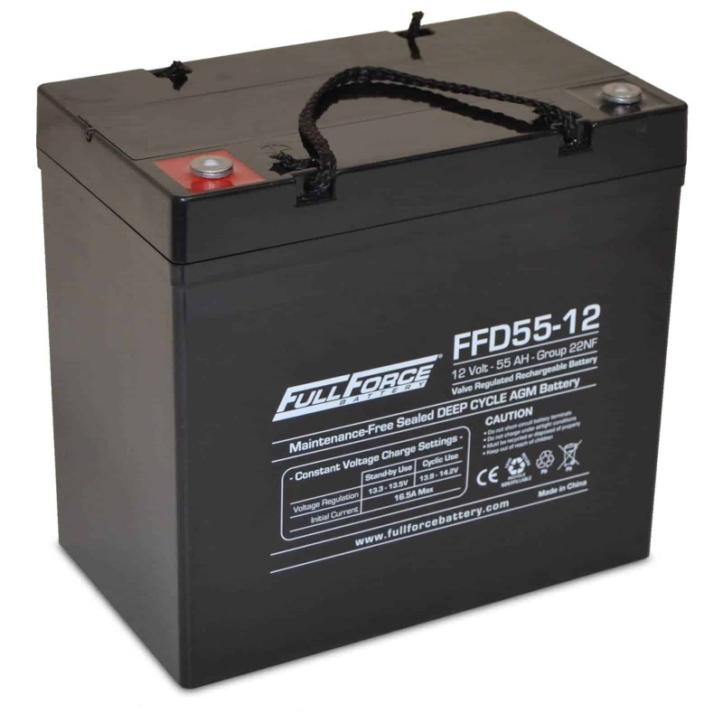 Fullriver FFD55-12 battery 12V 55Ah AGM