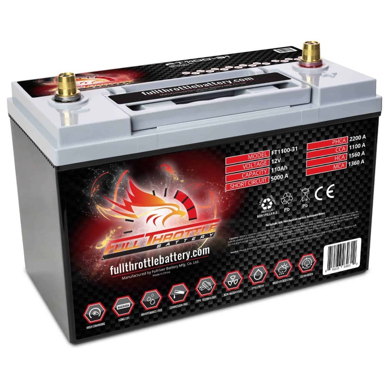 Batteria Fullriver FT1100-31 12V 110Ah AGM