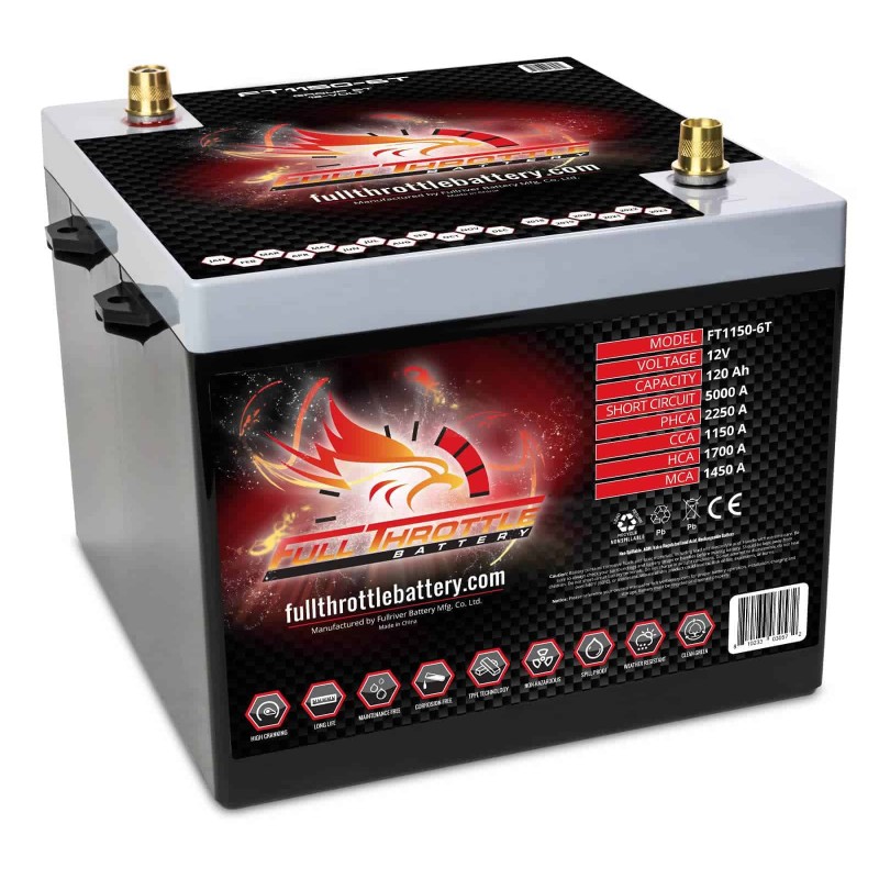 Bateria Fullriver FT1150-6T 12V 120Ah AGM