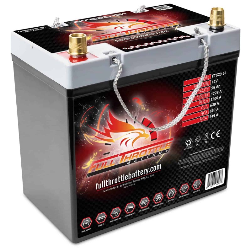 Batterie Fullriver FT620-51 12V 55Ah AGM