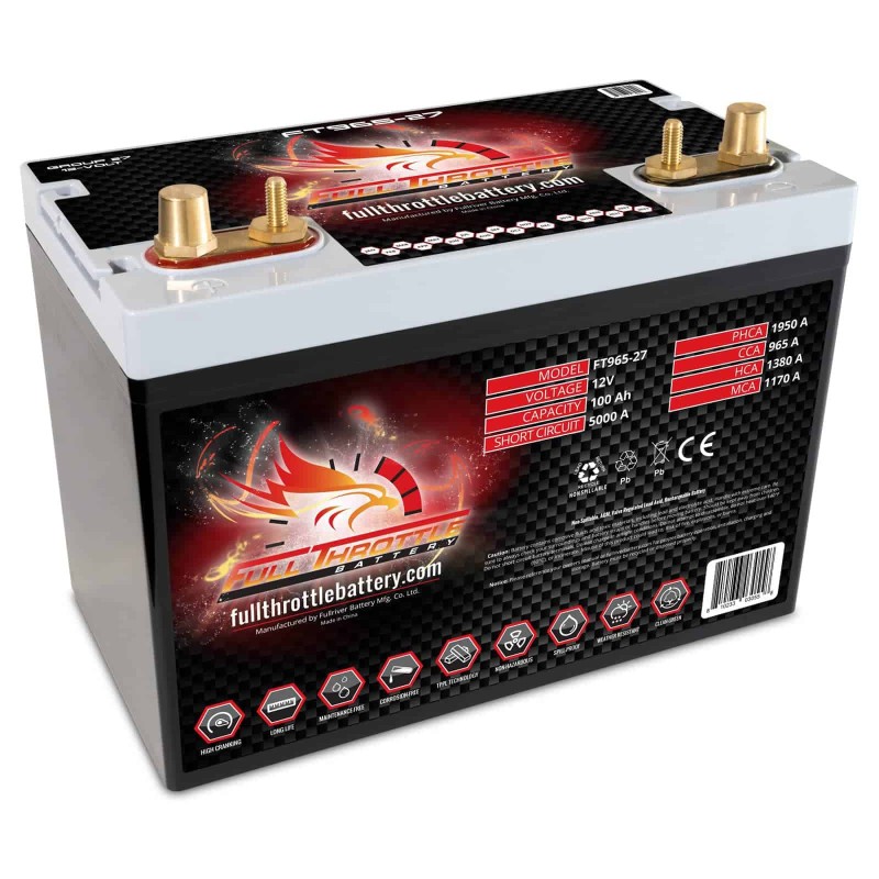 Batteria Fullriver FT965-27 12V 100Ah AGM