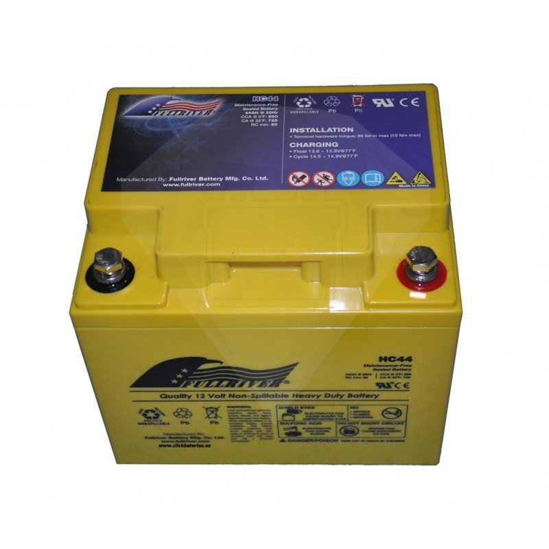 Fullriver HC44 battery 12V 44Ah AGM