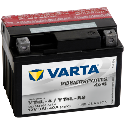 Batteria Varta YT4L-4 YT4L-BS 503014003 12V 3Ah (10h) AGM