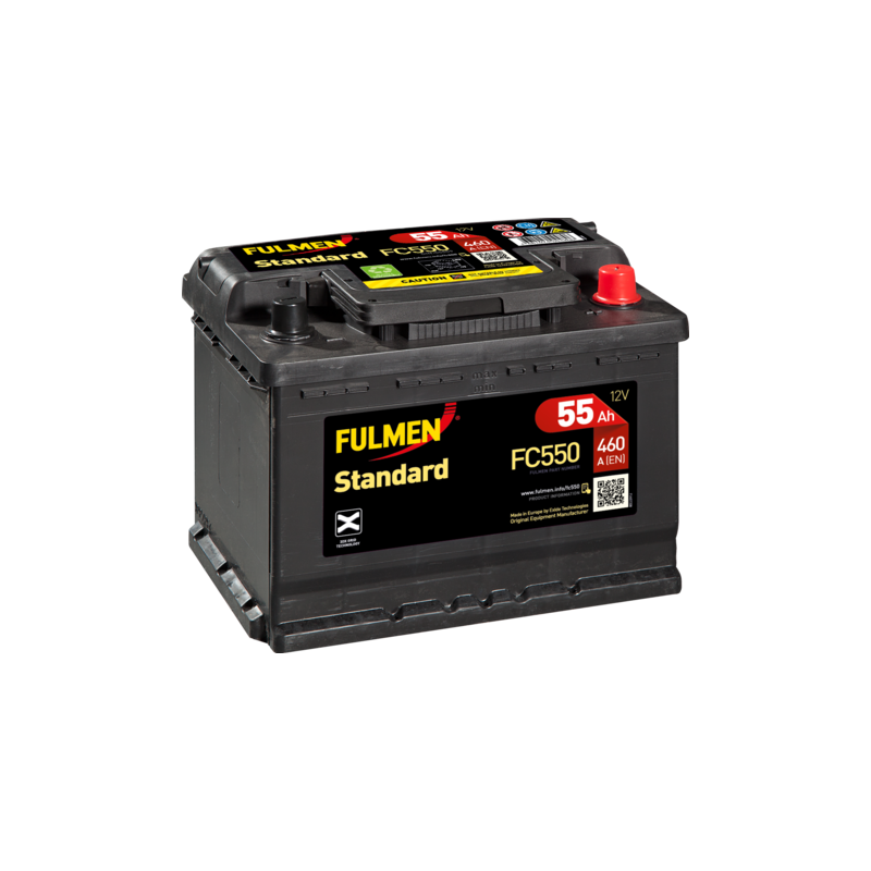 Bateria Fulmen FC550 12V 55Ah