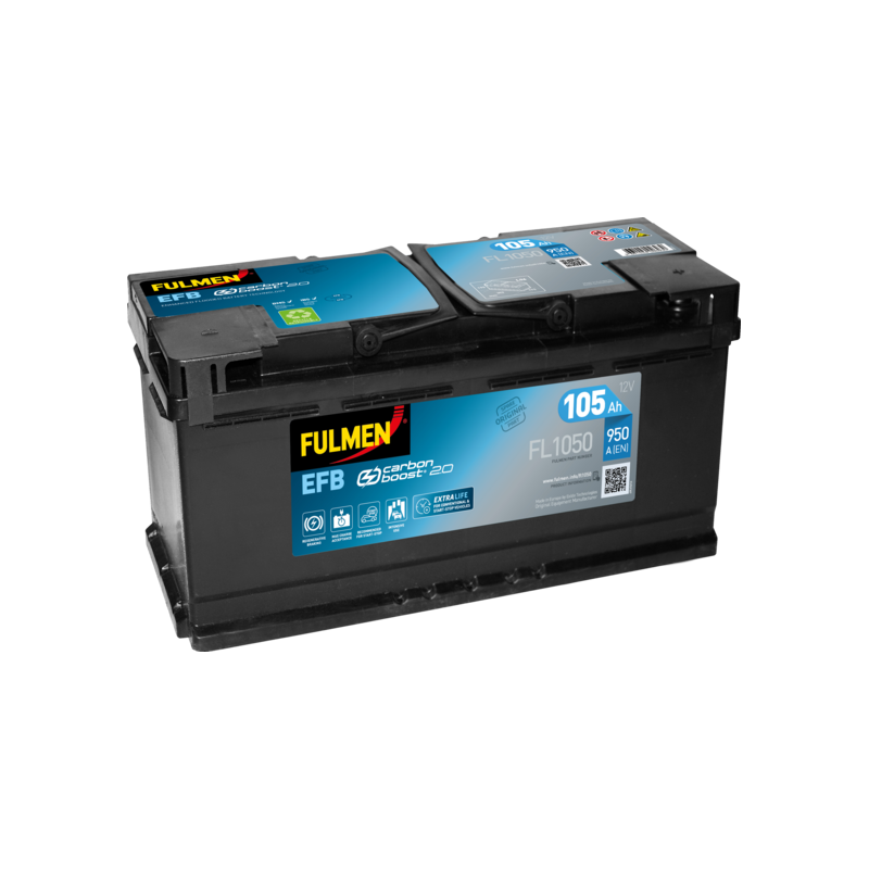 Bateria Fulmen FL1050 12V 105Ah EFB