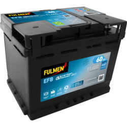 Fulmen FL600 battery 12V 60Ah EFB